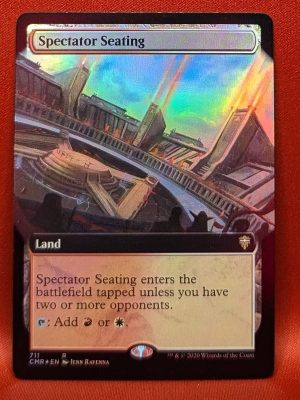 FOIL Spectator Seating (Extend Art) from Commander Legends Magic the Gathering Proxy