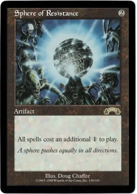 Sphere Of Resistance 1 Magic the Gathering Proxy
