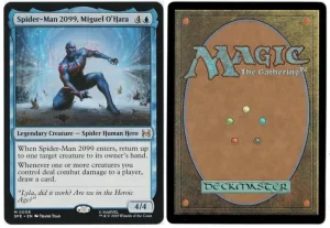 Spider-Man 2099, Miguel O'Hara from Marvel's Spider-Man: Eternal-Legal Magic the Gathering Proxy