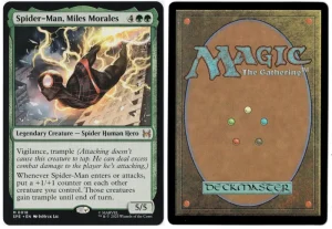 Spider-Man, Miles Morales from Marvel's Spider-Man: Eternal-Legal Magic the Gathering Proxy