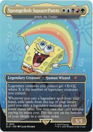 Spongebob Square Pants Magic the Gathering Proxy