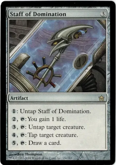 Staff Of Domination 1 Magic the Gathering Proxy