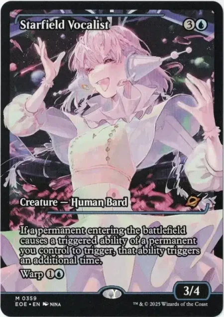 Starfield Vocalist Bord Magic the Gathering Proxy