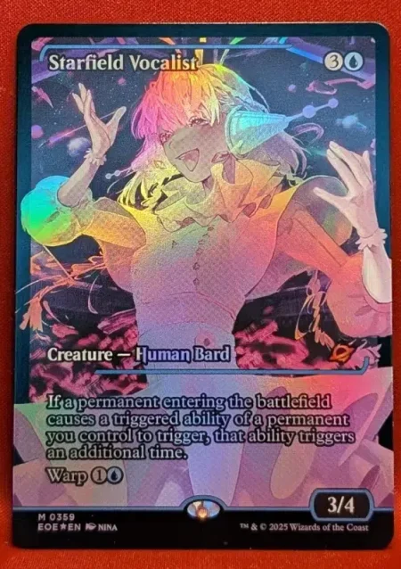 Starfield Vocalist Foil Magic the Gathering Proxy
