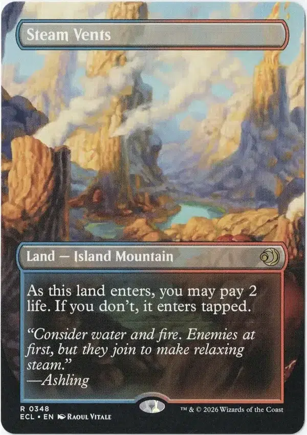 Steam Vents Bord Elc Magic the Gathering Proxy
