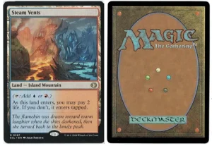 Steam Vents from Lorwyn Eclipsed Magic the Gathering Proxy
