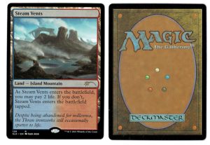 Steam Vents from Secret Lair Drop Series Magic the Gathering Proxy