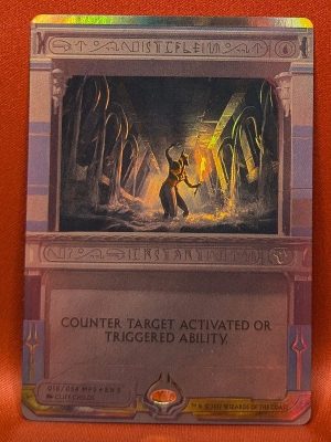 FOIL Stifle from Amonkhet Invocations Magic the Gathering Proxy