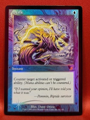 FOIL Stifle from Scourge Magic the Gathering Proxy