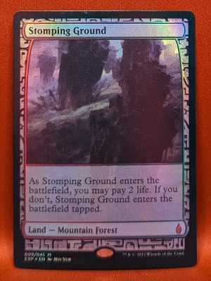FOIL Stomping Ground from Zendikar Expedition Magic the Gathering Proxy