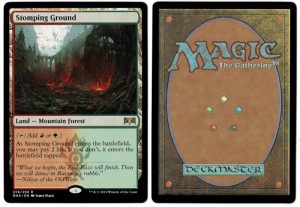 Stomping Ground from Ravnica Allegiance Magic the Gathering Proxy