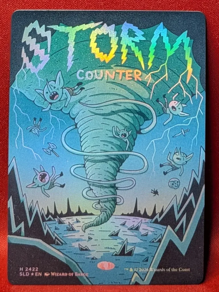 FOIL Storm Counter (2422) from Secret Lair Drop Series Magic the Gathering Proxy