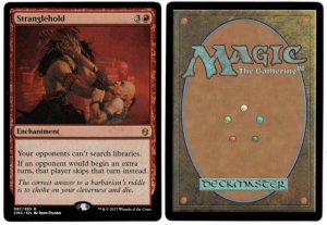 Stranglehold from Commander Anthology Magic the Gathering Proxy