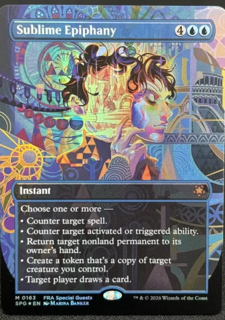 Sublime epiphany SG 163 – magic the gathering proxy