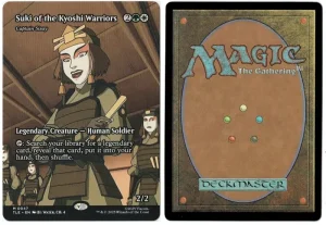 Suki of the Kyoshi Warriors (Captain Sisay) (Borderless) from Avatar: The Last Airbender: Eternal-LegalMagic the Gathering Proxy