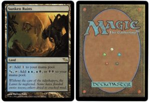 Sunken Ruins from Shadowmoor Magic the Gathering Proxy