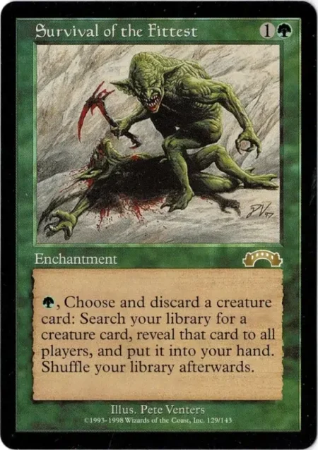 Survival Of The Fittest 1 Magic the Gathering Proxy