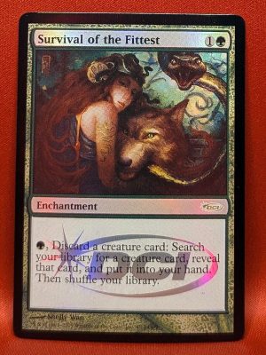 FOIL Survival of the Fittest from Judge Promo Magic the Gathering Proxy