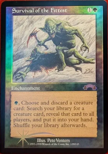 Survival Of The Fittest Foil Magic the Gathering Proxy