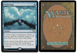 Swan Song from Commander: Edge of Eternities Magic the Gathering Proxy