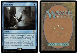 Swan Song from Commander: The Lord of the Rings: Tales of Middle-earth Magic the Gathering Proxy