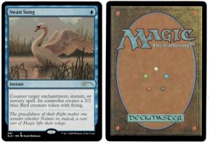 Swan Song from Secret Lair Drop Series Magic the Gathering Proxy