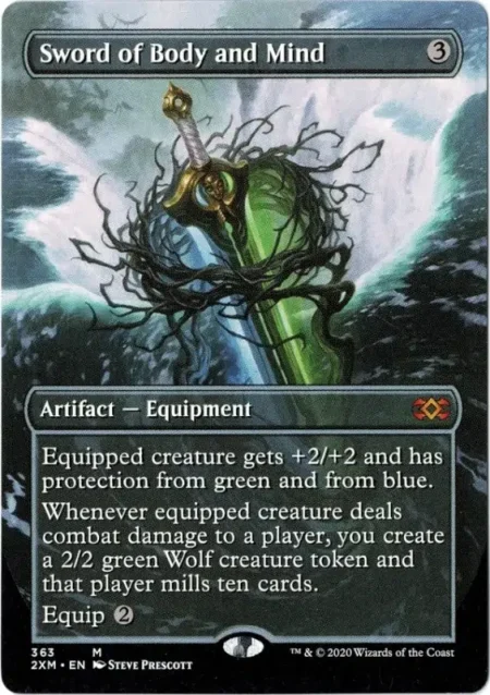 Sword Of Body And Mind Bord 1 Magic the Gathering Proxy
