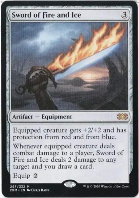 Sword Of Fire And Ice DM Reg Magic the Gathering Proxy