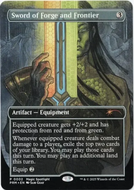 Sword Of Forge And Frontier SLD Magic the Gathering Proxy