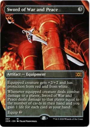 Sword Of War And Peace Bord 1 Magic the Gathering Proxy