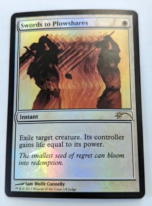 FOIL Swords to Plowshares from Judge Promo Proxy