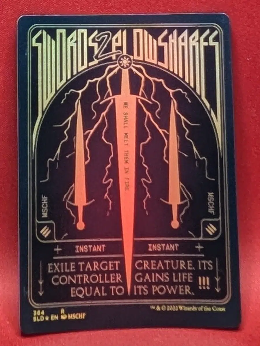 [EN]Swords to Plowshares[J13][Foil]×3 Swords to Plowshares | Dominaria Remastered | Star City Games