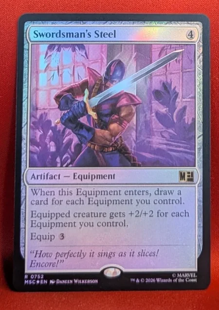 Swordsmans steel – magic the gathering proxy