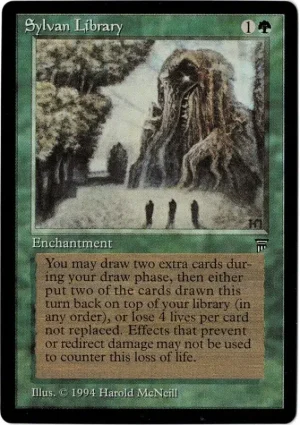 Sylvan Library 1 Magic the Gathering Proxy