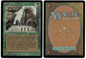 Sylvan Library from Legends Magic the Gathering Proxy