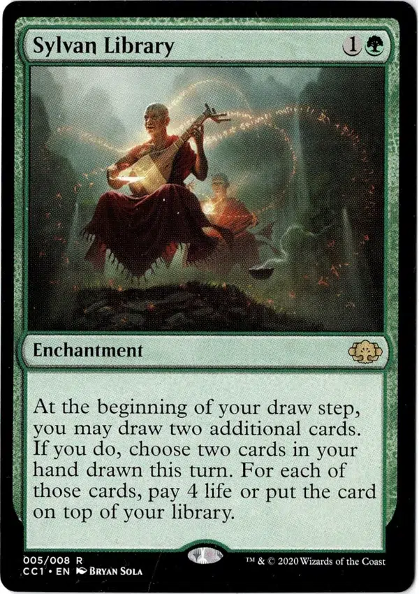 Sylvan Library CCG Magic the Gathering Proxy