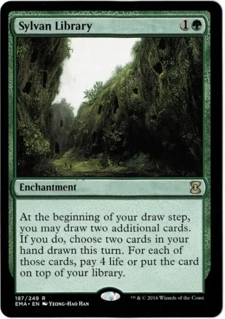 Sylvan Library EMA 1 Magic the Gathering Proxy