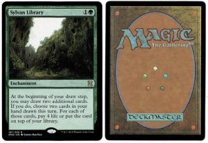 Sylvan Library from Eternal Masters Magic the Gathering Proxy