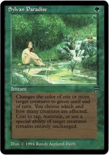 Sylvan Paradise Magic the Gathering Proxy
