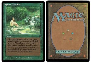 Sylvan Paradise from Legends Magic the Gathering Proxy