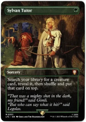 Sylvan Tutor Bord Magic the Gathering Proxy