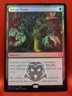 FOIL Sylvan Tutor from Judge Promo Magic the Gathering Proxy