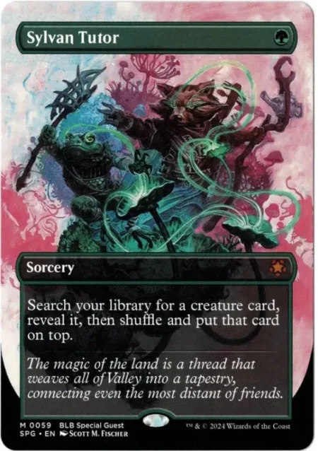 Sylvan Tutor Sg Magic the Gathering Proxy