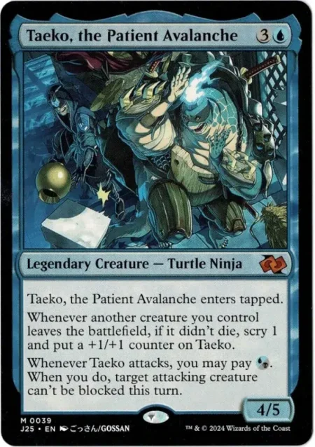 Taeko The Patient Avalanche Magic the Gathering Proxy