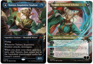 Tamiyo, Inquisitive Student (Borderless) from Modern Horizons 3 Magic the Gathering Proxy