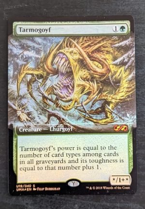 FOIL Tarmogoyf from Ultimate Masters: Box Toppers Proxy