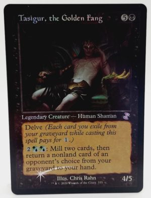 FOIL Tasigur, the Golden Fang from Time Spiral: Remastered Proxy
