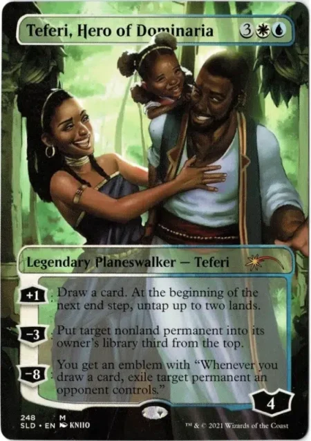 Teferi Hero Of Dominaria SLD Magic the Gathering Proxy