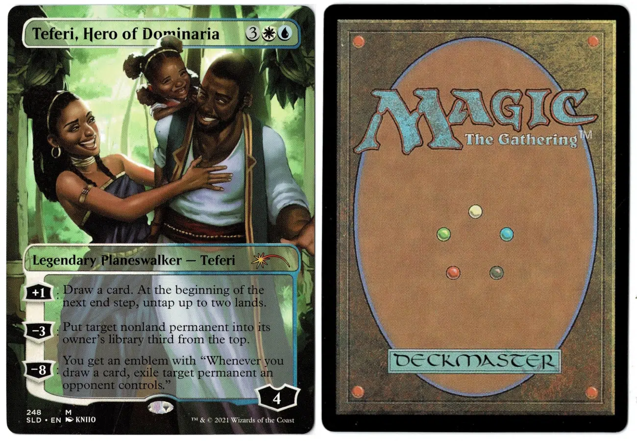 Teferi, Hero of Dominaria Magic the Gathering Proxy