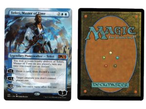 Teferi, Master of Time (Borderless) M281 from Core Set 2021s Proxy